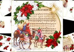 8x8 We three kings mini kit
