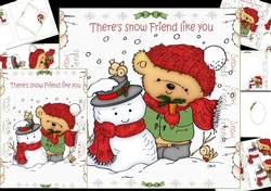 Theres snow friend like you 8x8 & A5 mini kit