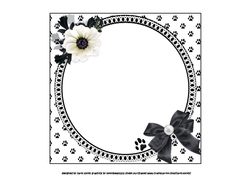 7x7 doggy verse condolences insert