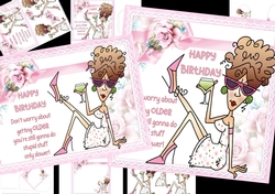 Rita dont worry about getting older 7x7 & A5 mini kit