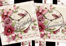 8x8 Time to celebrate anniversary or birthday mini kit.
