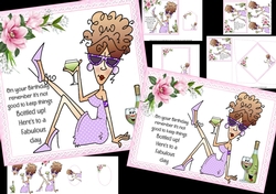 Rita about keeping things bottled up 7x7 & A5 mini kit