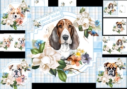 7x7 special puppy wishes 3 choice of 4 toppers mini kit