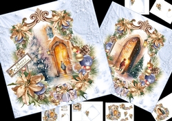 7x7 The Christmas visitor choice of two mini kit