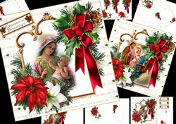 7x7 the Christmas nativity choice of two mini kit