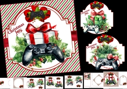 7x7 The gamers Christmas choice of three mini kit.