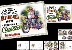 Youre not getting old, choice of two toppers mini kit