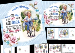 Youre the girl 7x7 & A5 mini kit