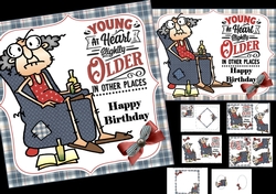 Young at heart 7x7 & A5 mens mini kit
