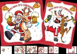 Woo Hoo Its Christmas 7x7 & A5 mini kit
