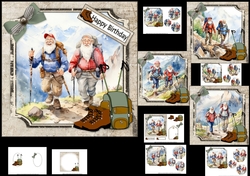 cup1252869_1209 - 6x6 Golden oldies love hiking mini kit choice of four