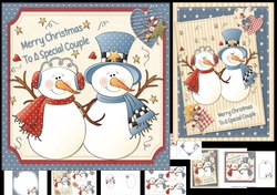 Special couple Christmas wishes 7x7 & A5