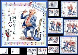 7x7 Golden oldies love music