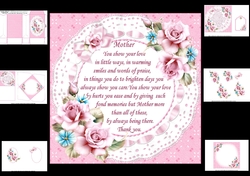 7x7 A beautiful verse for mother mini kit