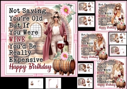 7x7 Wine and age choice of four mini kit