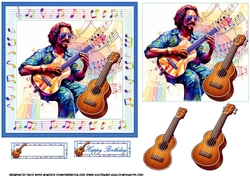6x6 The Ukelele player