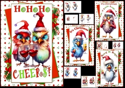 Sending Christmas cheer choice of four mini kit