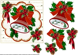 6x6 The Christmas bell