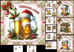 7x7 Christmas cheer beer choice of four mini kit