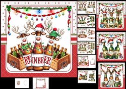 7x7 Reinbeer Christmas choice of four mini kit