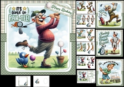 cup1353179_1209 - 7x7 Time to par-tee choice of four mini kit