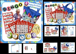 For the love of Bingo 7x7 and A5 mini kit