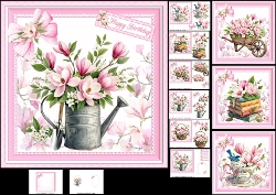 7x7 Sweet magnolia wishes choice of four mini kit