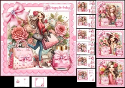 7x7 The lady love glam choice of four mini kit