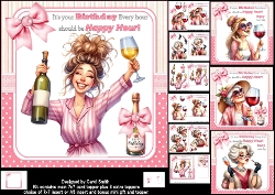 7x7 happy hour birthday choice of four mini kit