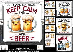 7x7 Happy Beerday choice of four mini kit