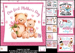 7x7 our first Mothers day girl choice of four mini kit