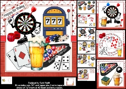 7x7 games night at the pup choice of four mini kit