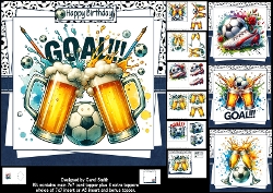 7x7 Football forever choice of four mini kit