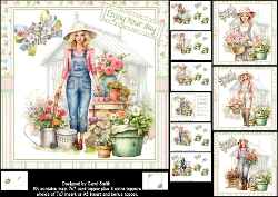 7x7 She loves her garden choice of four mini kit
