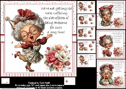 Image of cup541416_1209 - 7x7 Getting older choice of four mini kit