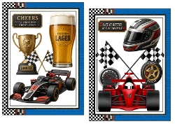 cup1456136_1209 - A5 Motor racing fun choice of two mini kit
