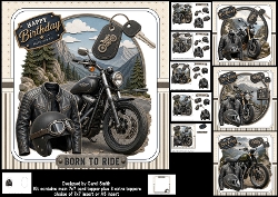 cup1461058_1209 - 7x7 Born to ride choice of four mini kit
