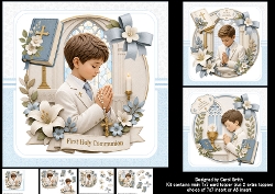 cup1466663_1209 - 7x7 First holy communion boy choice of three mini kit