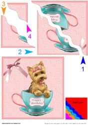 Sweet Puppy Cuppa Side Step