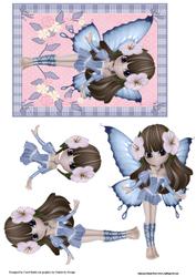 Blue Fairy Girl
