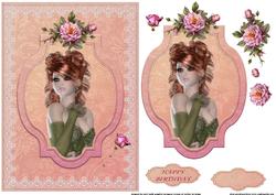 Rose Blush Elegant Lady