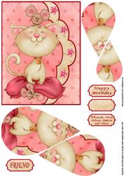 Friend How Mice of You Teardrop Pyramage