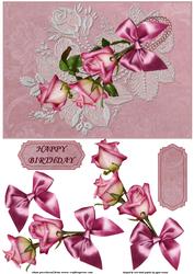 Pearls Lace and Roses