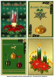 Four Christmas Toppers 2