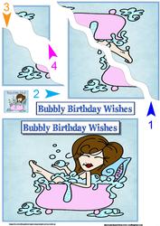 Bubbly Birthday Wishes Side Stacker