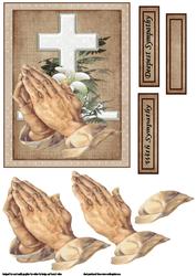 Sympathy Praying Hands