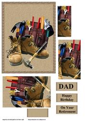 Work Boots Rectangle Pyramid