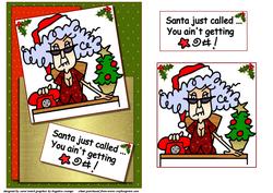 Stella Santa Just Called Quick Topper