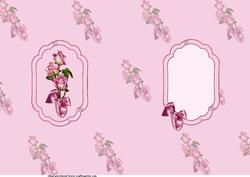 Trio of Roses Insert