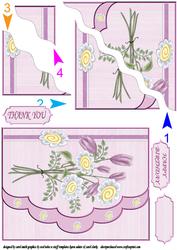 Pastel Flowers Side Stacker